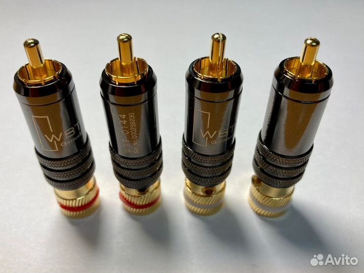 Разъем RCA на кабель, 