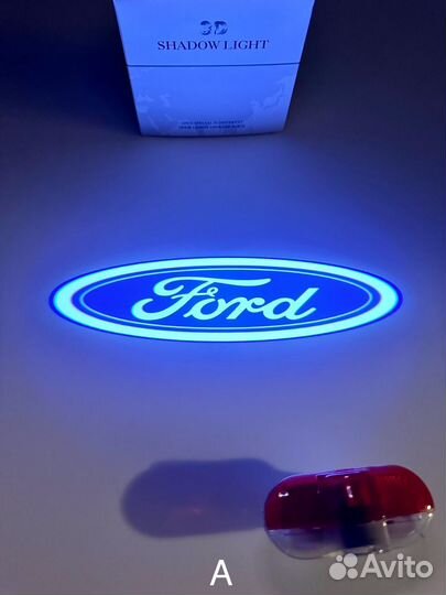 Лазерная проекция Ford