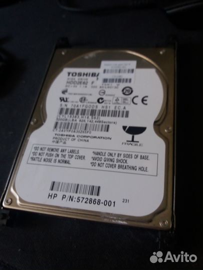 Жесткий диск toshiba HHD2E62 320GB