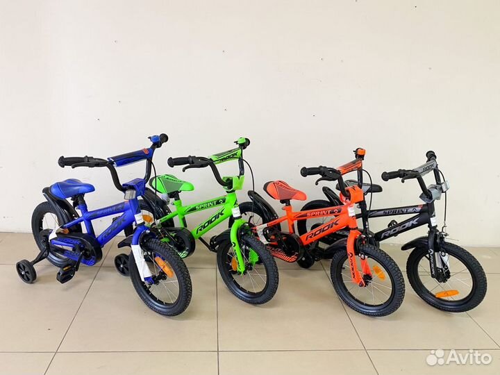 Детский велосипед Rook Sprint, колеса 14-20