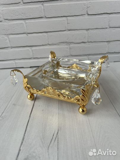 Пепельница хрусталь Swarovski