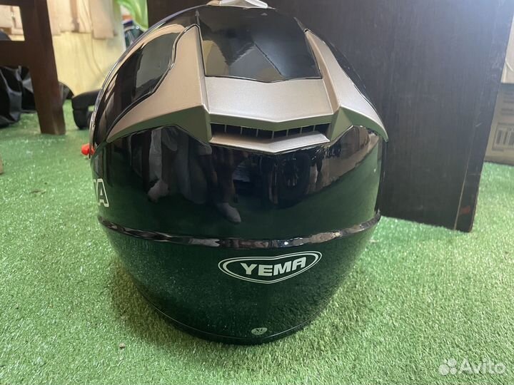 Шлем интеграл YM-828 с очками