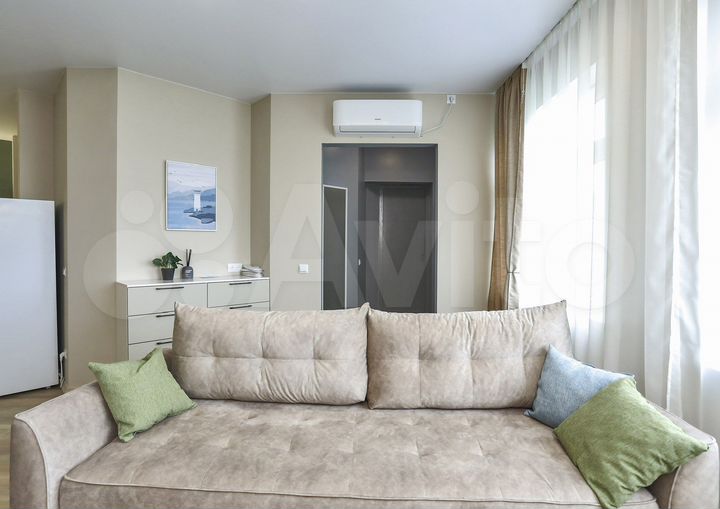 1-к. апартаменты, 50 м², 1/19 эт.