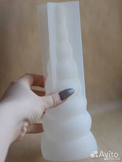 Силиконовая форма для свечей