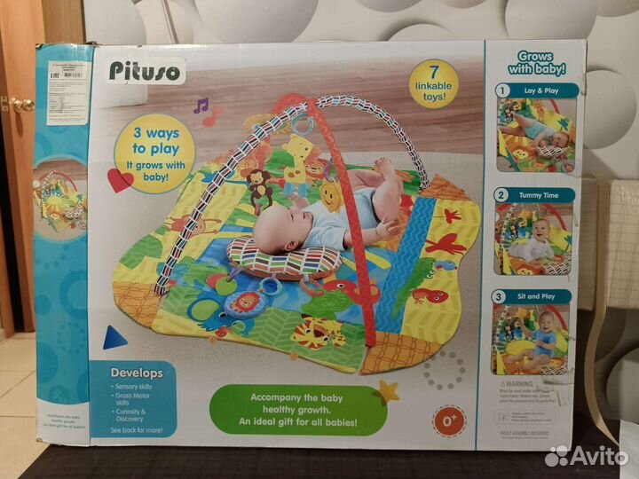 Новый развивающий коврик Pituso 