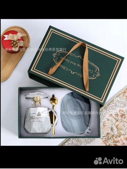 Подарочный набор кружка с подогревом от сети