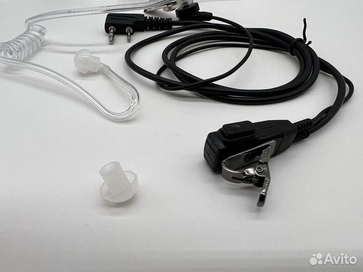 Прозрачная гарнитура и наушники для рации Baofeng