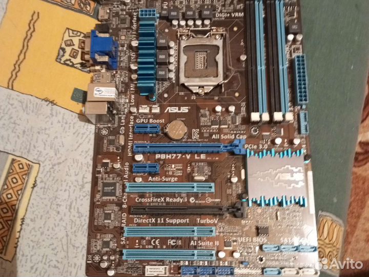 Материнская плата Asus P8H77-VLE 1155