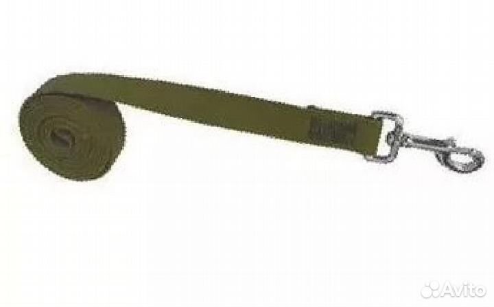 Поводок брезент 2.0м.25мм (круглый карабин)