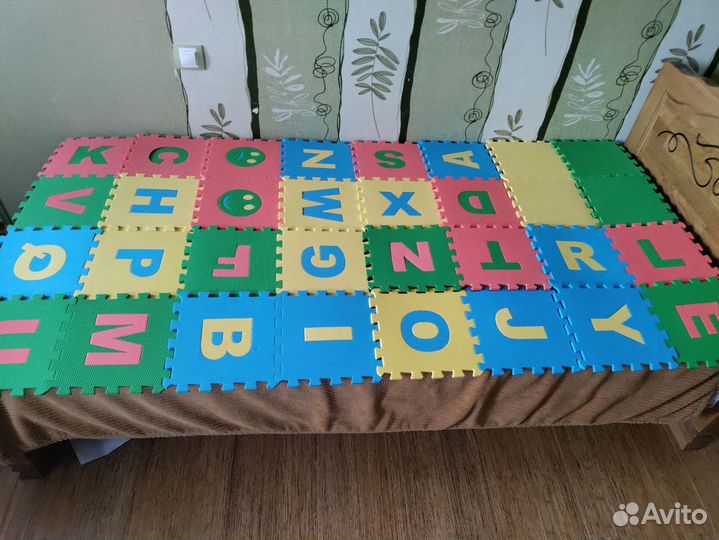 Детский игровой коврик - пазл