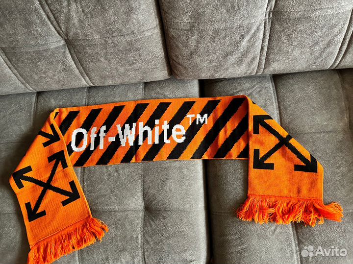 Шарф off white
