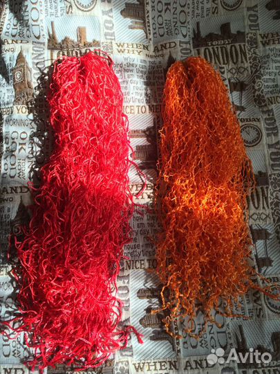 Оранжевые и красные зизи