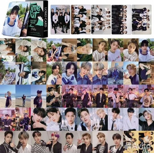 Карты Stray Kids k-pop (55 штук)