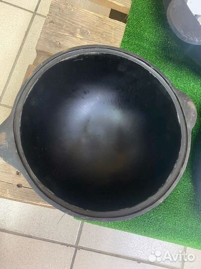 Казан чугунный узбекский