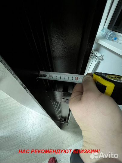 Толстая дверь металлическая с гарантией