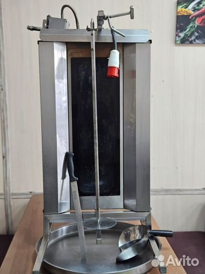 Аппарат для шаурмы 4 секции Silver ED 04 электро