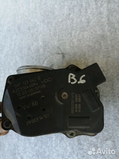 Дроссель VW passat B6 1.8