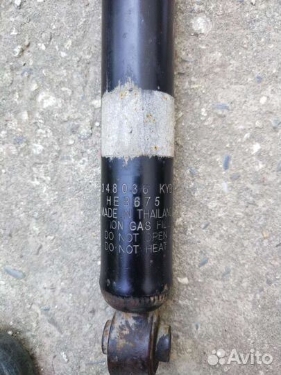 Задний амортизатор на Шевроле Спарк