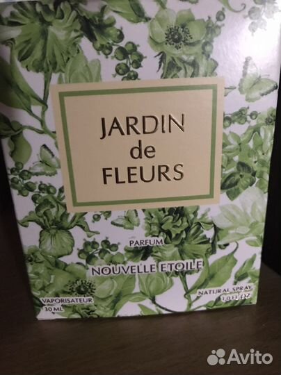 Духи Jardin de Fleurs (сад цветов)