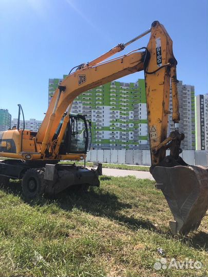 Колёсный экскаватор JCB JS 160W, 2008