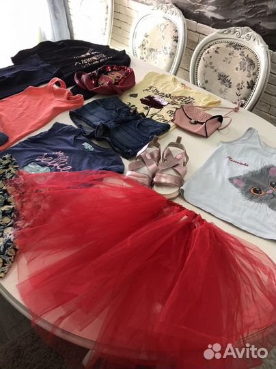 Детская одежда пакетом для девочек