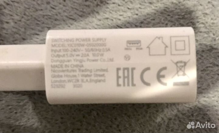 Блок питания USB + кабель type-c