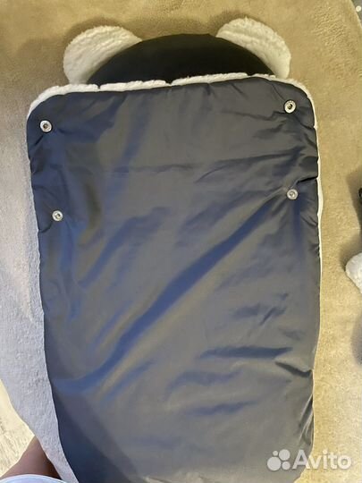 Конверт из овчины на выписку зимний