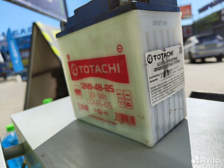 Аккумулятор totachi 12N9-4B-BS