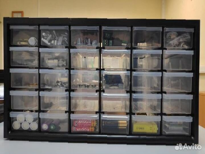 Стеллаж для мелочей Органайзер выдвижные ячейки