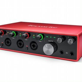 Внешняя звуковая карта focusrite