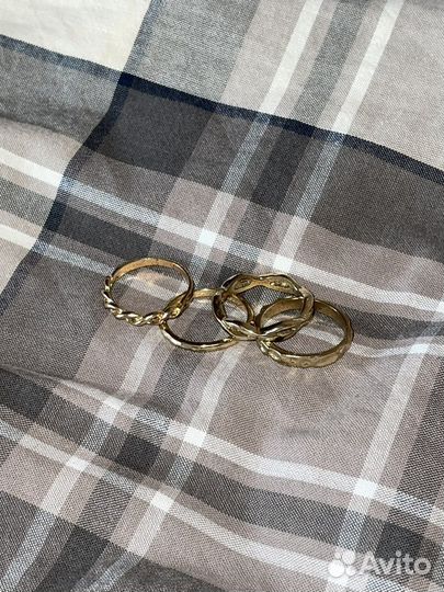 Золотые украшения h&m