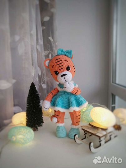 Вязаные игрушки ручной работы