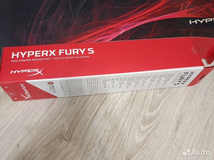Коврик для мыши hyperx fury s