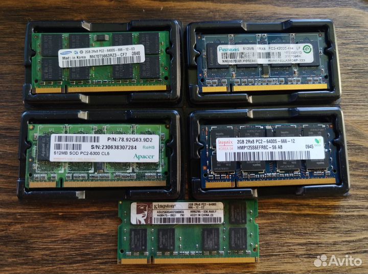 Оперативная память ddr2 2gb для ноутбука