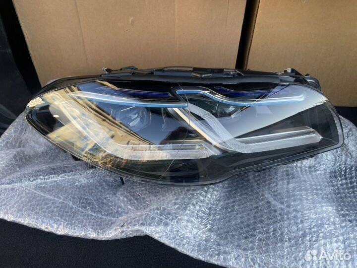 Фары BMW F10 laser стиль G30 комплект левая правая