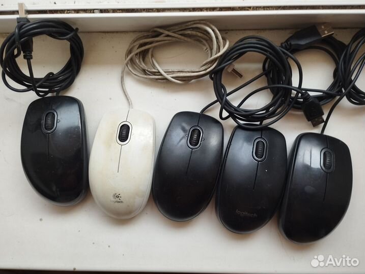 Мышь logitech B100