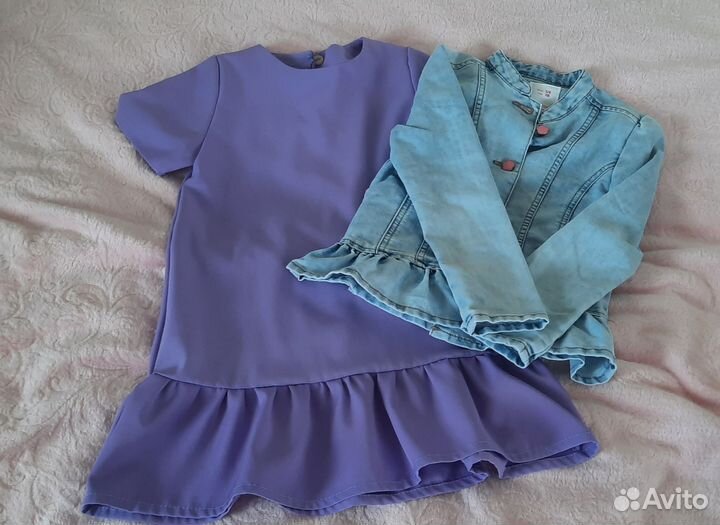 Пакет вещей на девочку на рост 116см