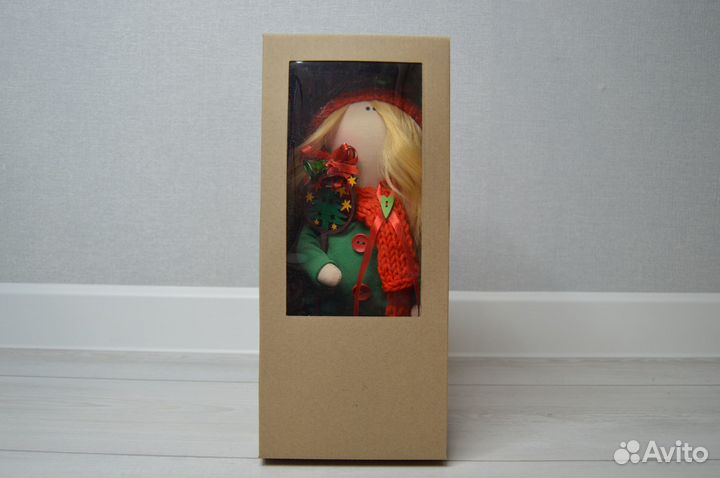 Интерьерная кукла тильда 