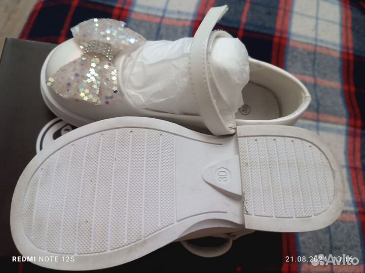 Туфли для девочки 29 размер черные