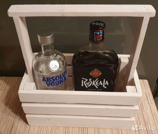 Ящик деревянный подарочный