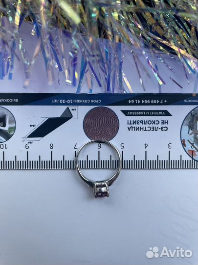 Кольцо со шпинелью из Тайланда