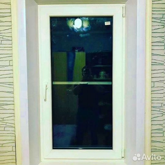 Пластиковое окно новое с установкой