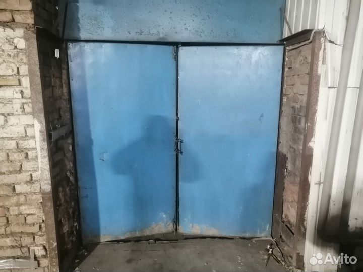 Ворота гаражные металлические бу