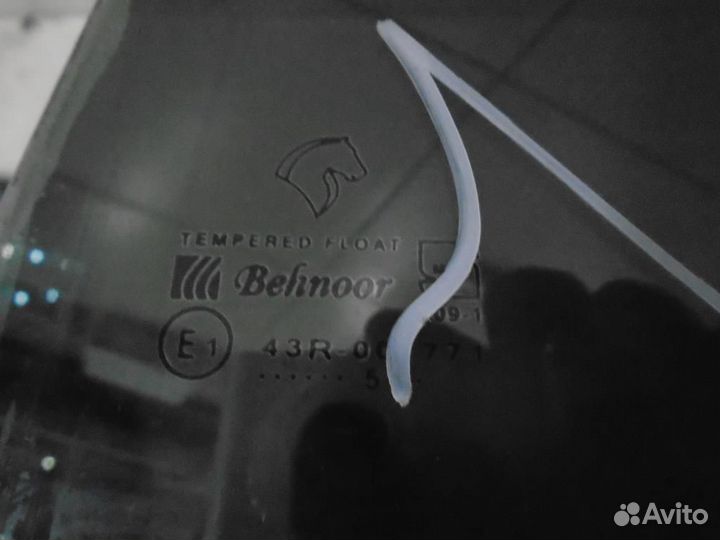 Стекло двери задней левой Iran Khodro Samand 2003