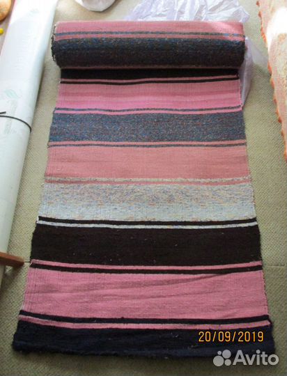 Новая самотканая дорожка, коврик, половик