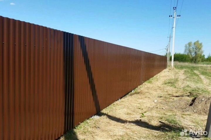 Металлический забор