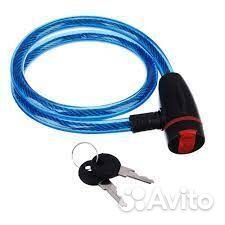 Замок велосипедный противоугонный троссовый 12 х 8