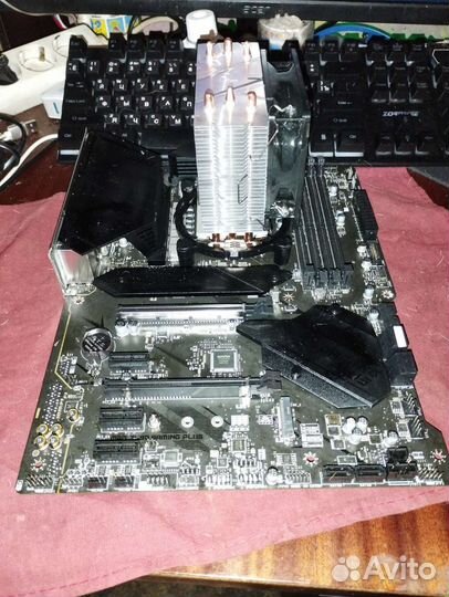 Материнская плата с процессором i5 10400f