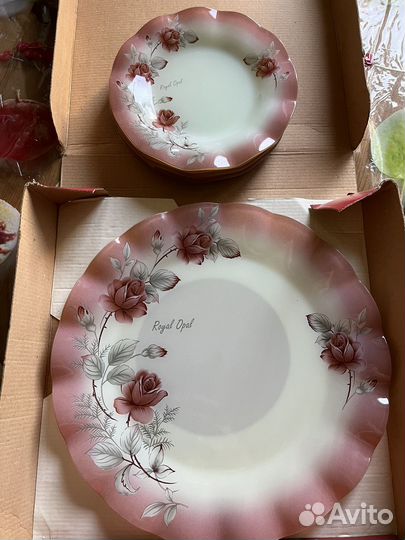 Тарелки royal opal 7 pcs