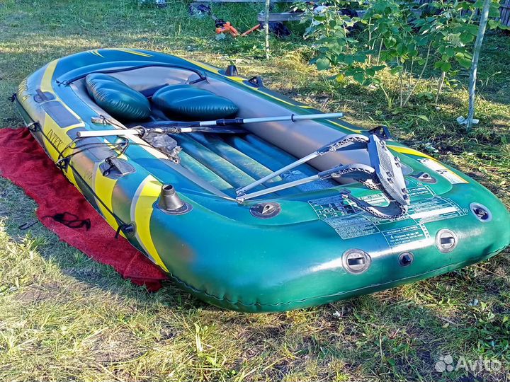 Лодка надувная intex seahswk 4